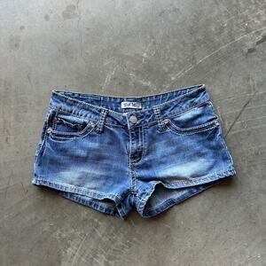True Bliss Denim Shorts Teen Girl Size 9 Blue Jean Shorts